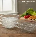 Clear Hinged Deli Container - 16 oz  