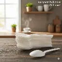 Tea Spoon - Bulk  - White - Value+ 