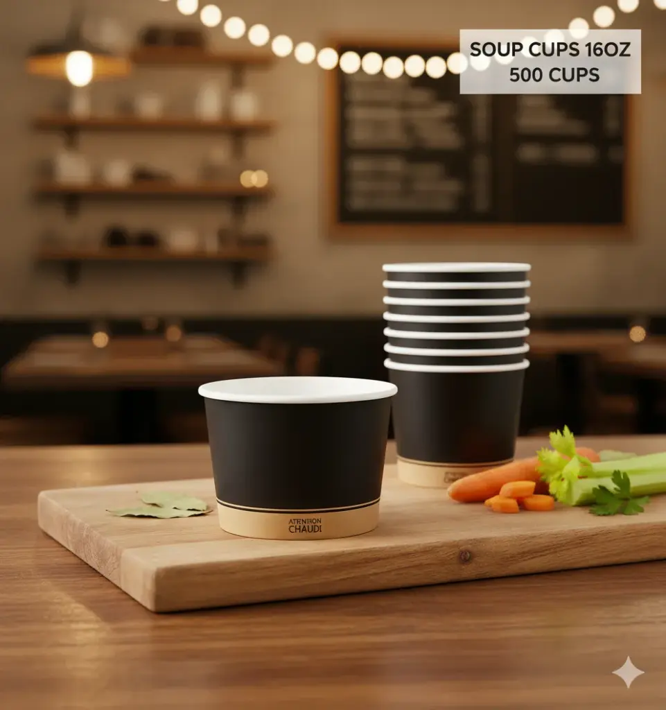 [SOCP16]  Soup Cup - 16 oz  - Morning Dew  