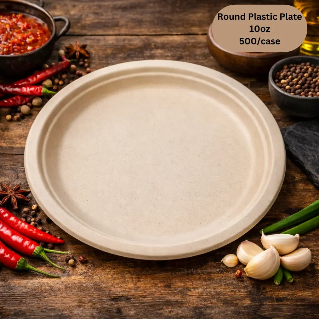 [RPPL10] Round Paper Plates - 10” 