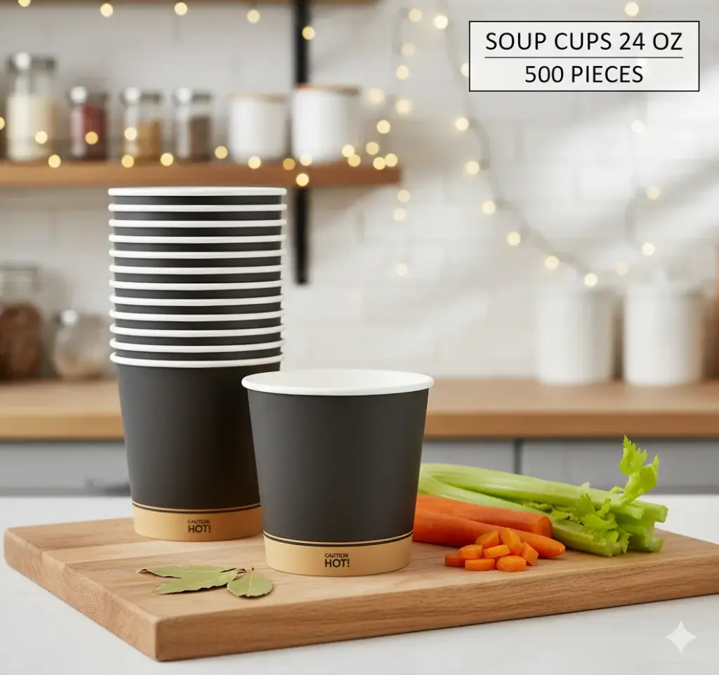 [SOCP24]  Soup Cup -  24 oz - Morning Dew    