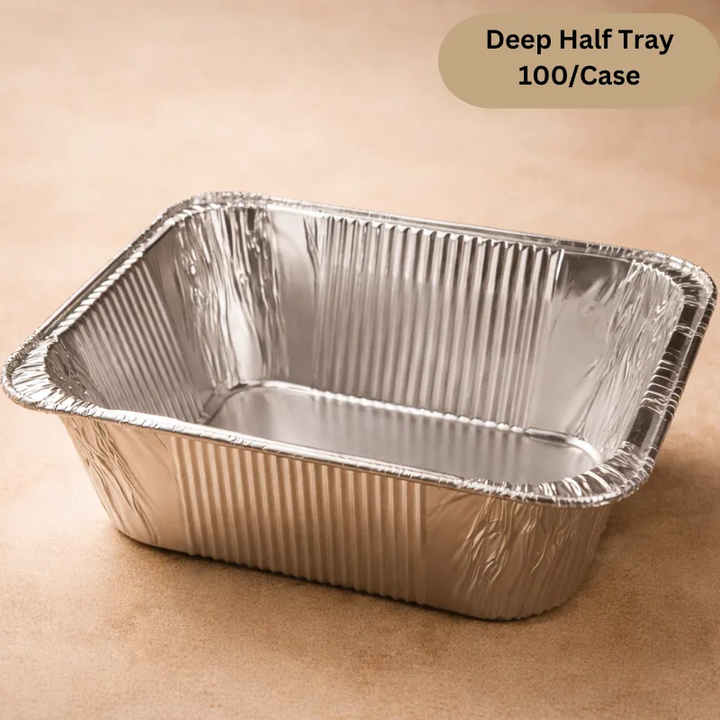 [AFHD04] Aluminium Foil Tray - Half Size Deep
