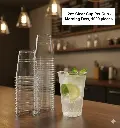  Clear Pet Plastic Cup - Morning Dew - 12oz