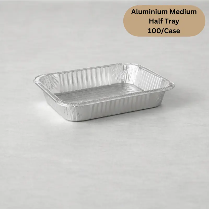 [AFTHM05] Aluminium Foil Tray - Half Size Medium