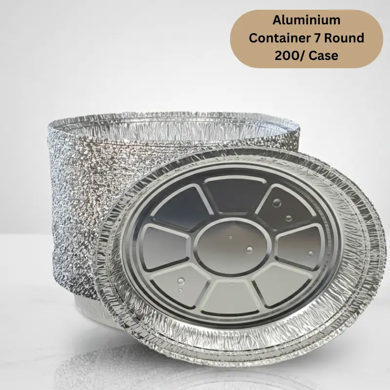 Aluminium Container - 7 "Round-CanFoil